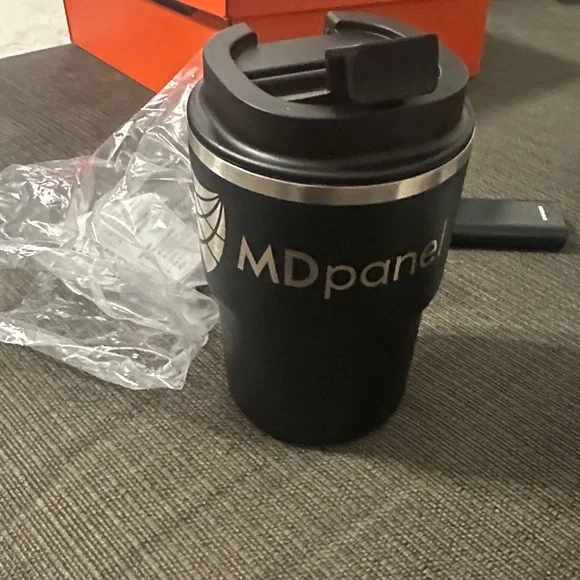 Asobu Black Ceramic Lined Travel Mug - Picture 2 of 5